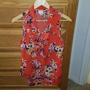 A New Day floral blouse